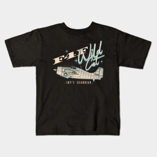 F4F Wildcat | WW2 Plane Kids T-Shirt